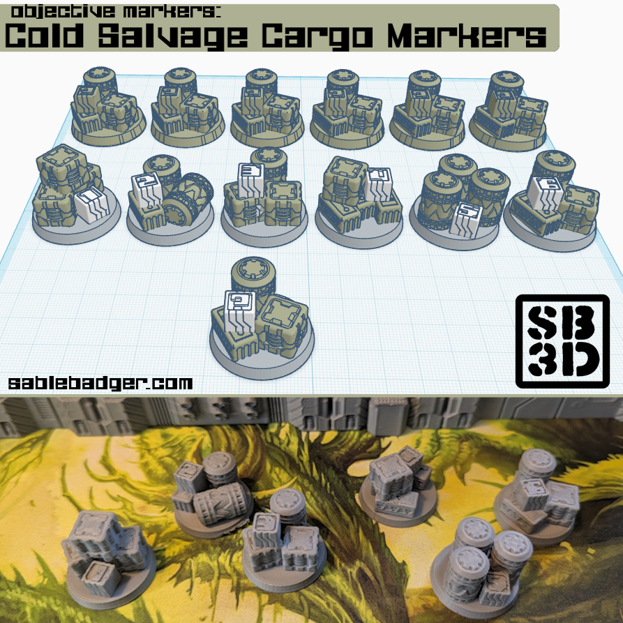 Cold Salvage - Cargo Markers