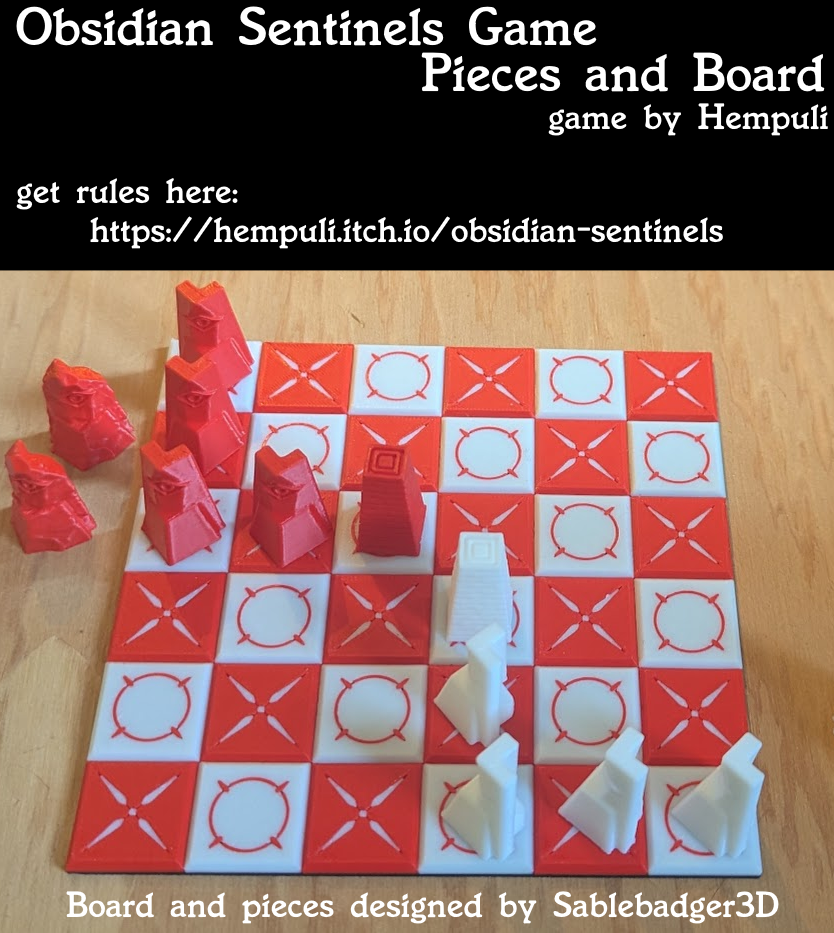 Board Game - Obsidian Sentinals