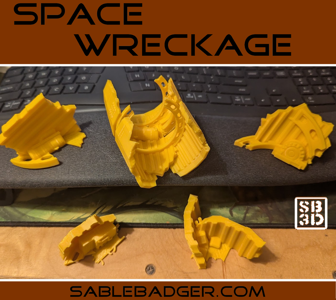 Space Wreckage Terrain