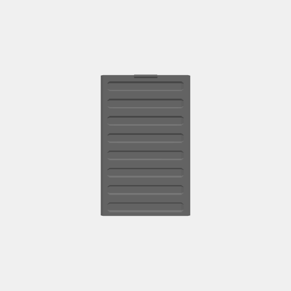 SB3D - Hex Sci Fi Stackable - Door - horizontal stripe pattern v1.0.stl