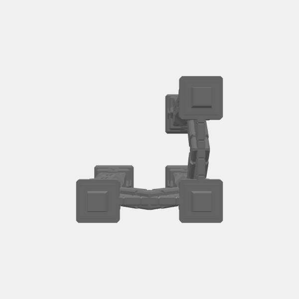 Understone - Arched Colum - Corner 90 - 2x2 Col v1.1.stl