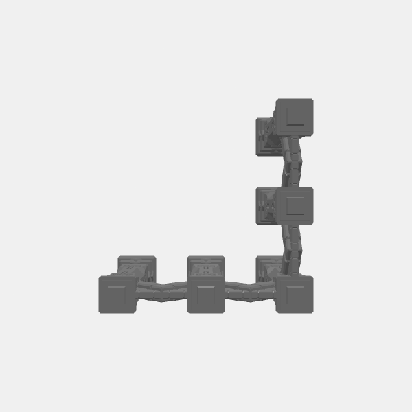 Understone - Arched Colum - Corner 90 - 3x3 Col v1.1.stl