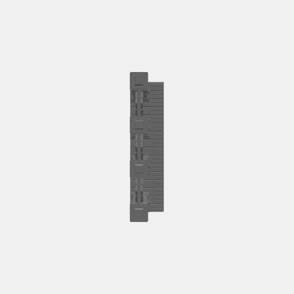 Understone - Arched Colum - Straight - 4 Col w Floor v1.1.stl
