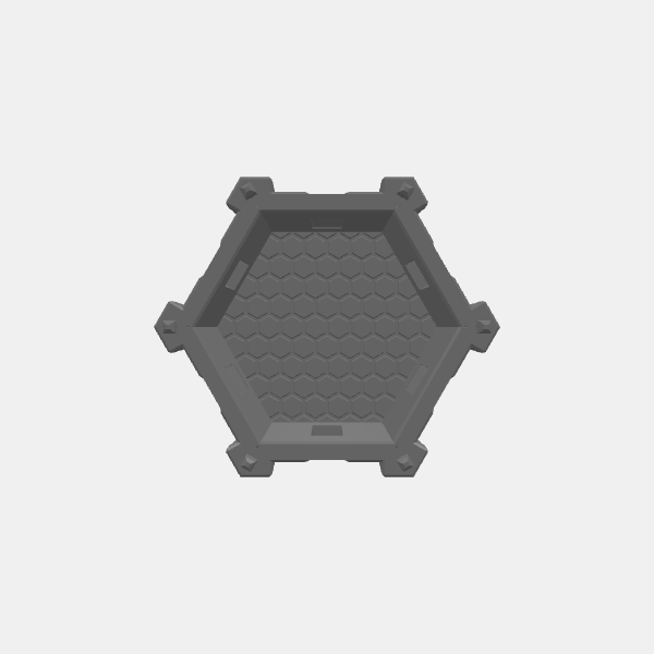 SB3D - Hex Sci Fi Stackable - Mid 2 v1.0.stl