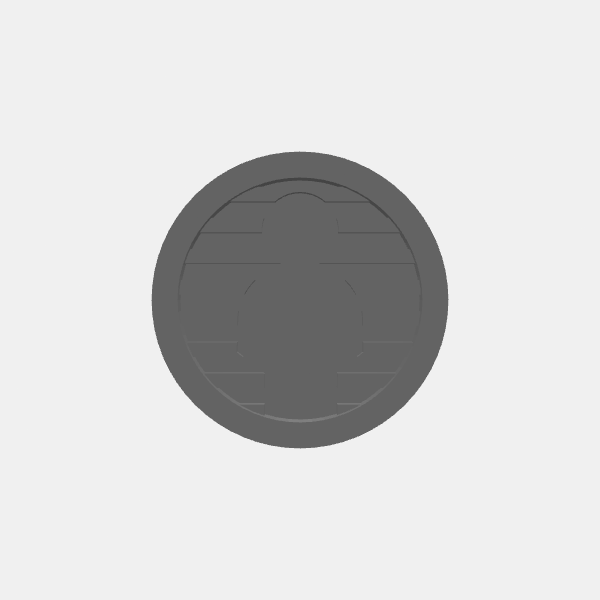 Game Tokens - Invisible - Round v1.0.stl