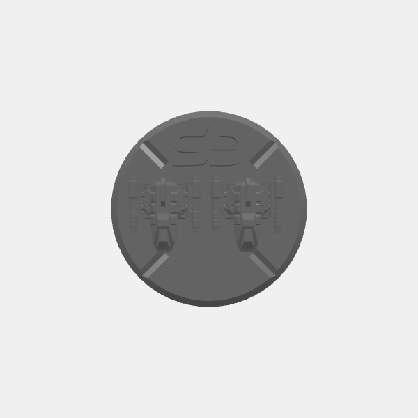 SB3D Warfleets - Human Defense Force - Gunship Squadron Based Generic v1.0.stl