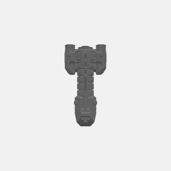 SB3D Warfleets - Human Defense Force - Heavy - Centurion v1.0.stl