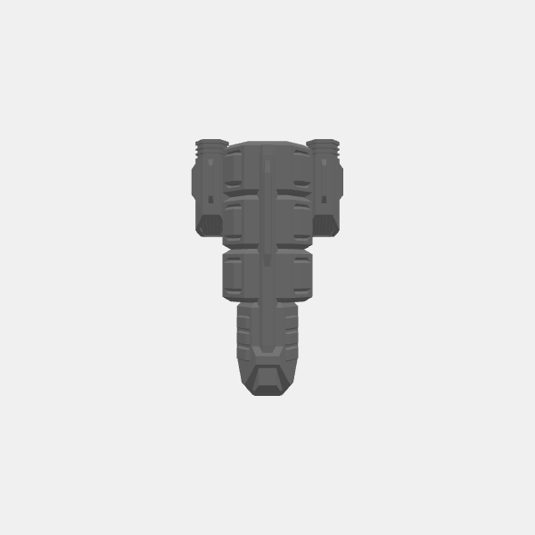 SB3D Warfleets - Human Defense Force - Light - Senator v1.0.stl