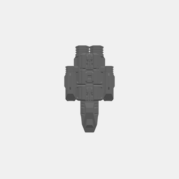 SB3D Warfleets - Human Defense Force - Medium - Generic v1.0.stl