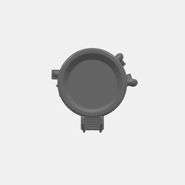 Sci Fi Scatter Terrain 3 - Ribbed Large Tank - Body v1.0.stl