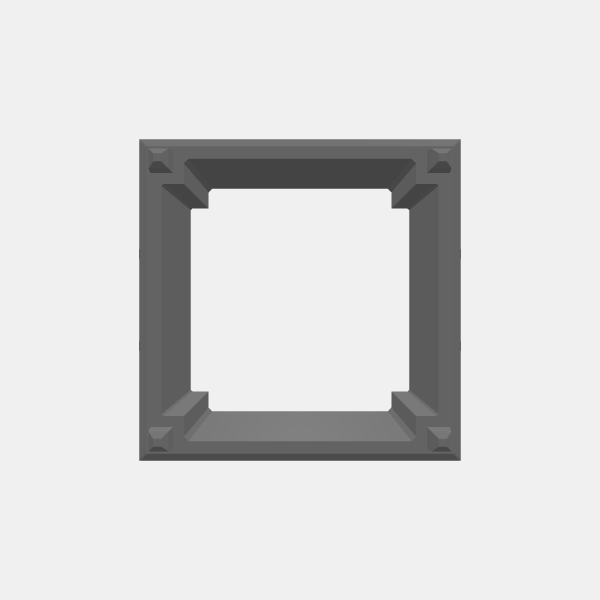 Battletech Building Terrain - Small Building 1 - Mid 1 v1.0.stl