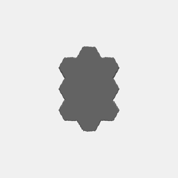 Battletech - Hex Terrain - Cluster 10 v1.0.stl