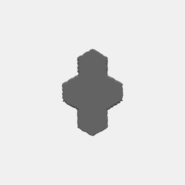 Battletech - Hex Terrain - Cluster 4 v1.0.stl