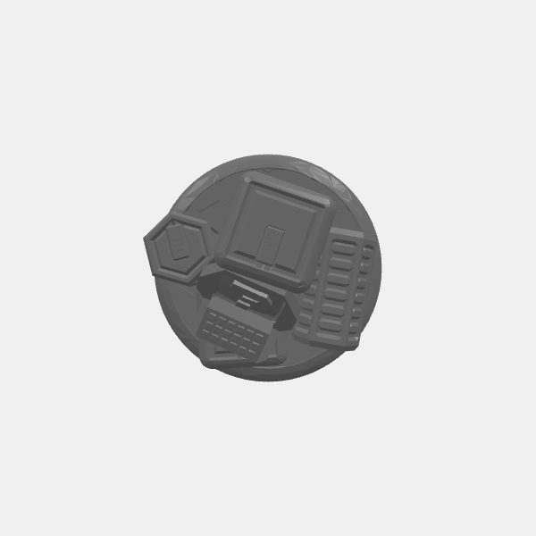 Tokens - Clue Marker - Sci Fi - 2 - v1.0.stl