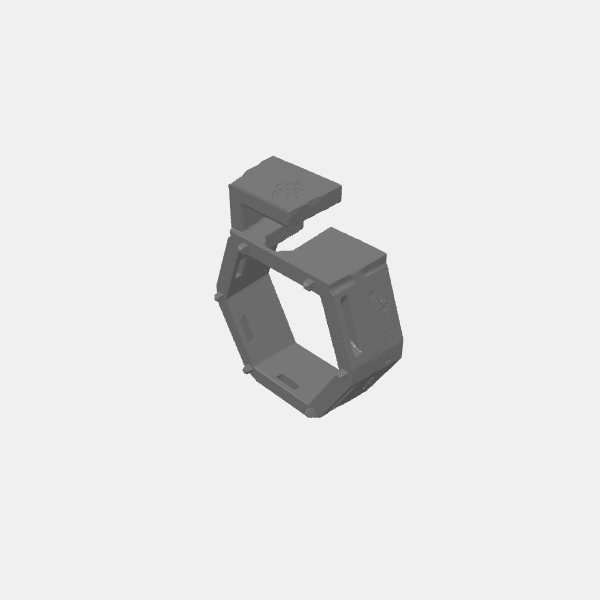 Trench Crusade - Pill Box Bunker - Hex 2 Plain - Body v1.0.stl