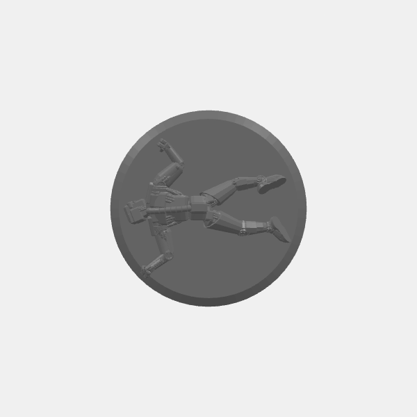 Stargrave Side Hustle Markers - Broken Robot - Prone v1.0.stl