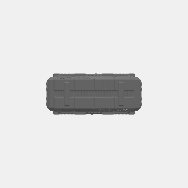 Sci Fi Cargo Container V2 - Solid - SW Trading Guild v1.4.stl
