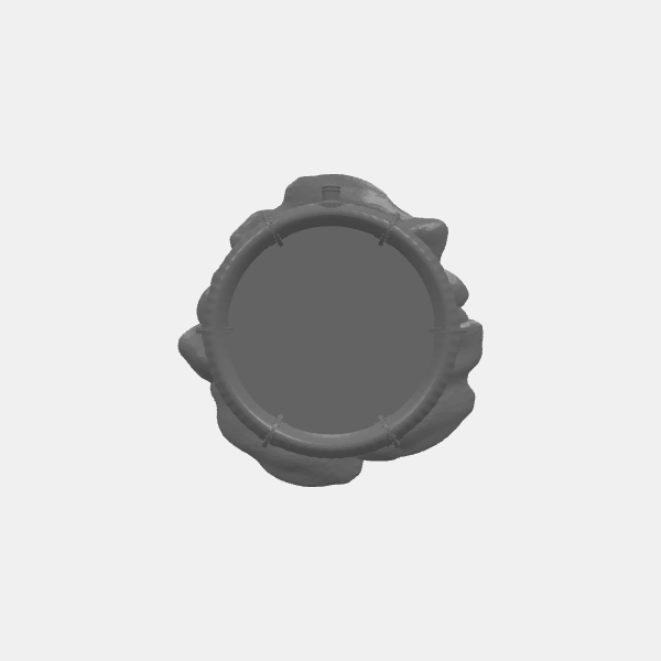 Sci Fi - Scrapyard World - Animal Drinking Trough - empty for water effects v1.0.stl