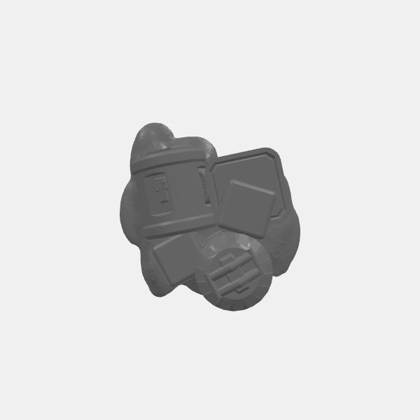 Sci Fi - Scrapyard World - Scrap Pile 5 v1.0.stl