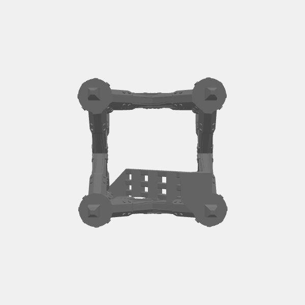 Tilestone Heavy Guard - WatchTower - Uppermost Section internal stairs v1.0.stl