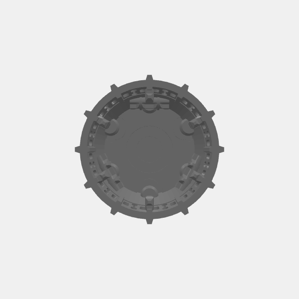 Xenos Ethereal - Bunkers - Bunker Body - Enclosed v1.1.stl