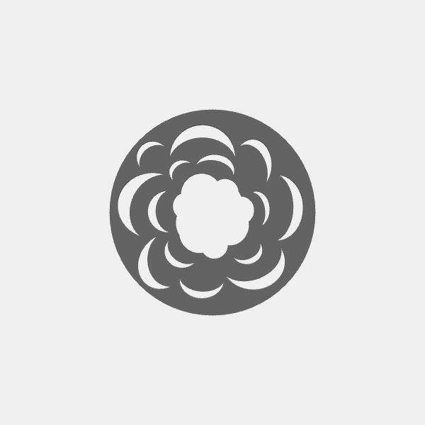 Gaming Template - 6in Circle - Smoke v1.0.stl