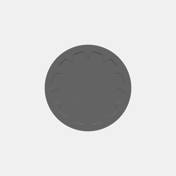 Game Tokens - Player Class - Round 2 - Helm 1 v1.0.stl