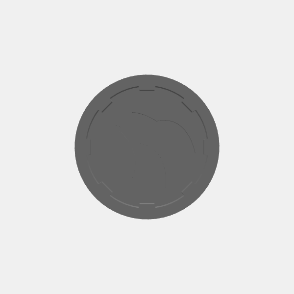 Game Tokens - Player Class - Round 1 - Druid Claws v1.0.stl