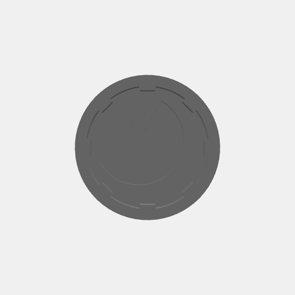 Game Tokens - Player Class - Round 1 - Spell 4 v1.0.stl