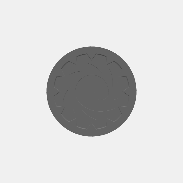 Game Tokens - Player Class - Round 2 - Spell 1 v1.0.stl