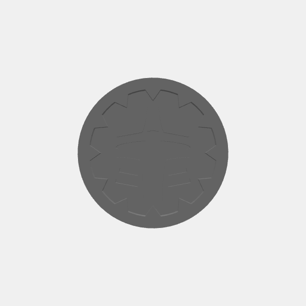 Game Tokens - Player Class - Round 2 - Helm 4 v1.0.stl