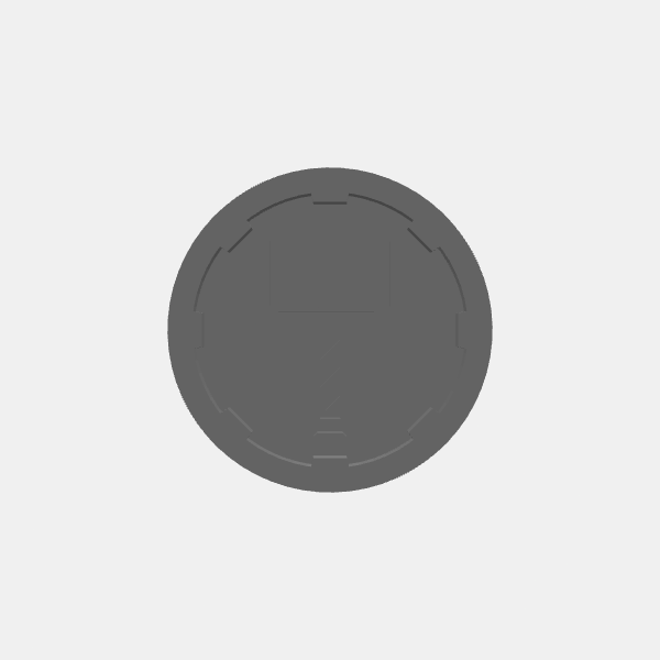 Game Tokens - Player Class - Round 1 - Hammer v1.0.stl