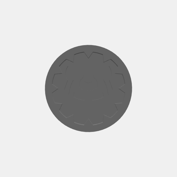 Game Tokens - Player Class - Round 2 - Helm 5 v1.0.stl