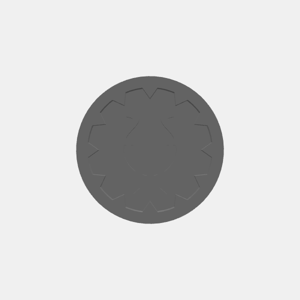 Game Tokens - Player Class - Round 2 - Bard  v1.0.stl