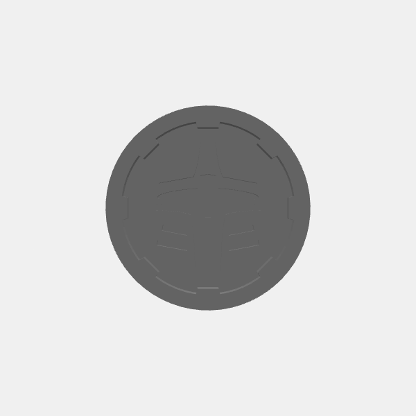 Game Tokens - Player Class - Round 1 - Helm 4 v1.0.stl