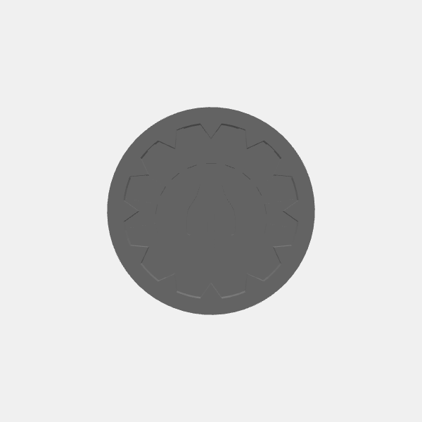 Game Tokens - Player Class - Round 2 - Cleric v1.0.stl