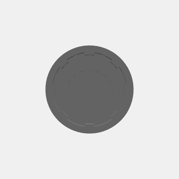 Game Tokens - Player Class - Round 1 - Cleric v1.0.stl