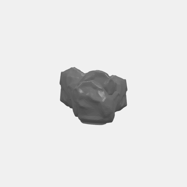 RPG - Puzzle Props - Elemental Keys - Fire - Standing Stone v1.0.stl