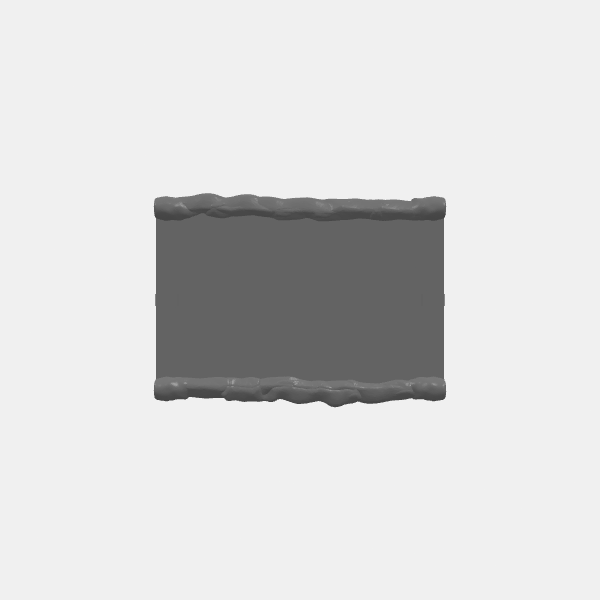 Gaslands - Modular Roads 2 -Two Lane Road - Straight 150mm v1.0.stl