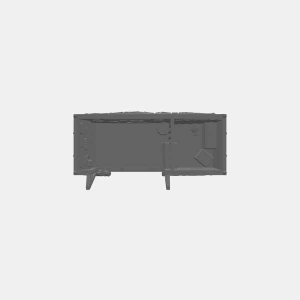 Post Apoc 28mm - Junk Town Container Buildings - Weapon Store - Bobs Big Guns Sign v1.0.stl