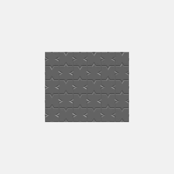 No Wall/Dungeon Plates - Dwarven Tile - 1.25 scale - 5x6 No Wall v1.0.stl