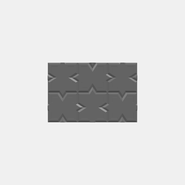 No Wall/Dungeon Plates - Dwarven Tile - 1.25 scale - 2x3 No Wall v1.0.stl