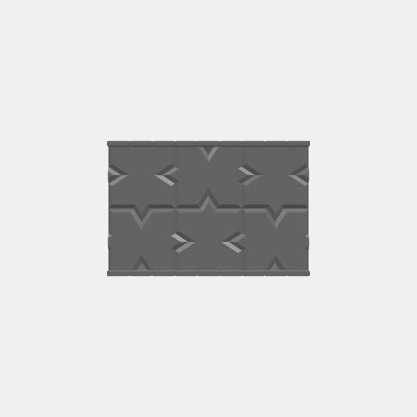 Corridors/Dungeon Plates - Dwarven Tile - 1.25 scale - 2x3 Corridor v1.0.stl