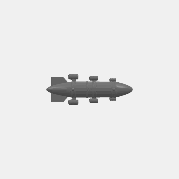Castles in the Sky - Zeppelin - Battleship 2H-2M-2L-PD v1.0.stl