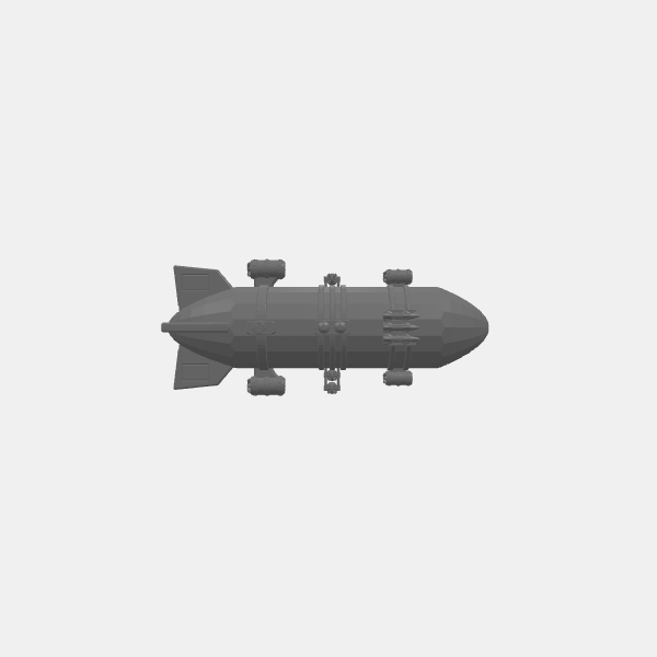 Castles in the Sky - Zeppelin - Cruiser 2M-2L-PD-AT-B v1.0.stl