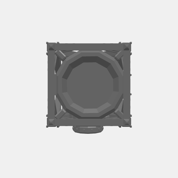 Sector 23 - Plasma Conduit Pipes - Sector 23 Chemical Tank Riser Frame Half Height v1.0.stl
