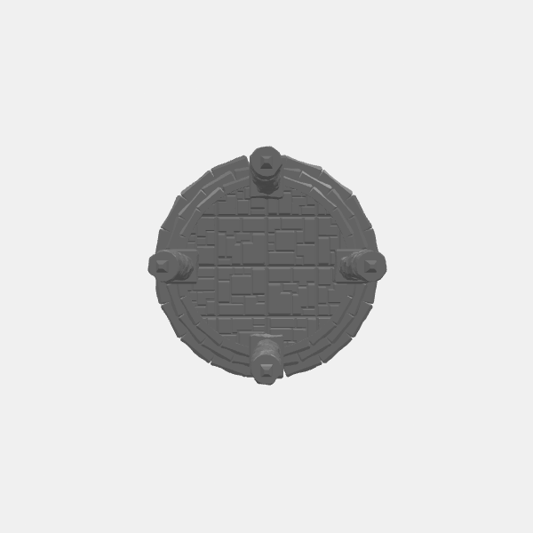 Tilestone - Domed Temple - Plain - Base v1.0.stl
