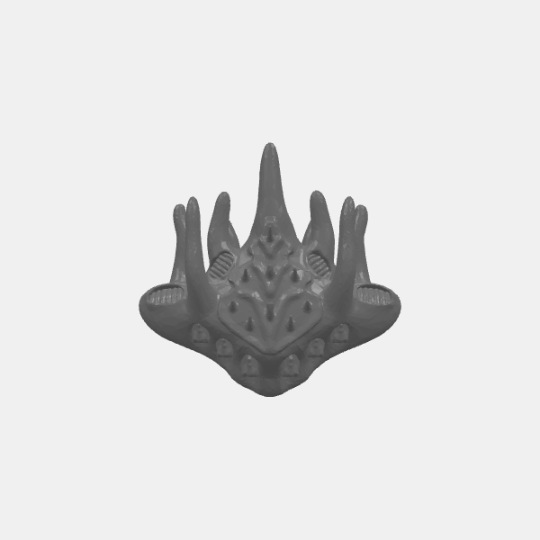 Billions Suns - Xylen Bioships Fleet - Ship Mass 3 - Cruiser v1.0.stl