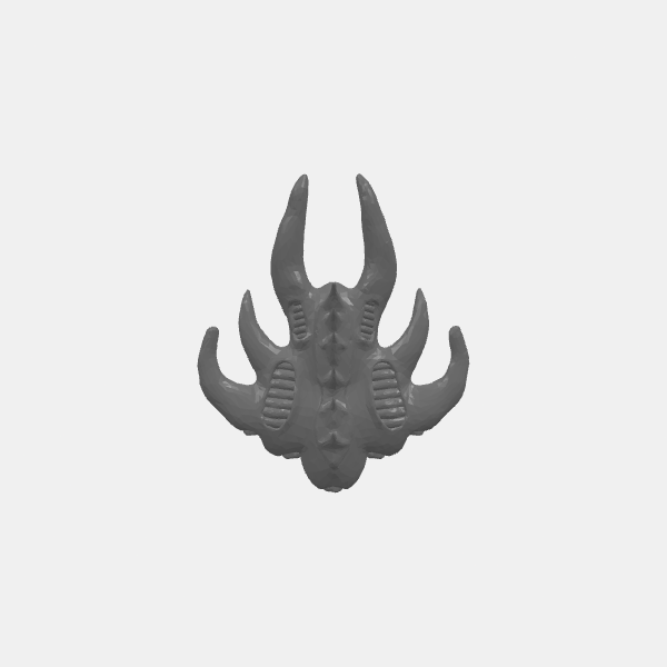 Billions Suns - Xylen Bioships Fleet - Ship Mass 2 - Frigate v1.0.stl