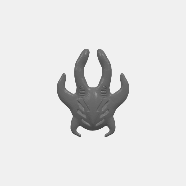 Billions Suns - Xylen Bioships Fleet - Ship Mass 0 - Bomber Wing Ship v1.0.stl